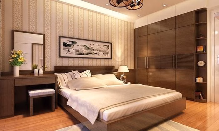 Sự kết hợp giữa xanh dương và trắng tạo nên không gian nghỉ ngơi lý tưởng, giúp tinh thần người mệnh Thủy luôn nhẹ nhàng và sảng khoái.