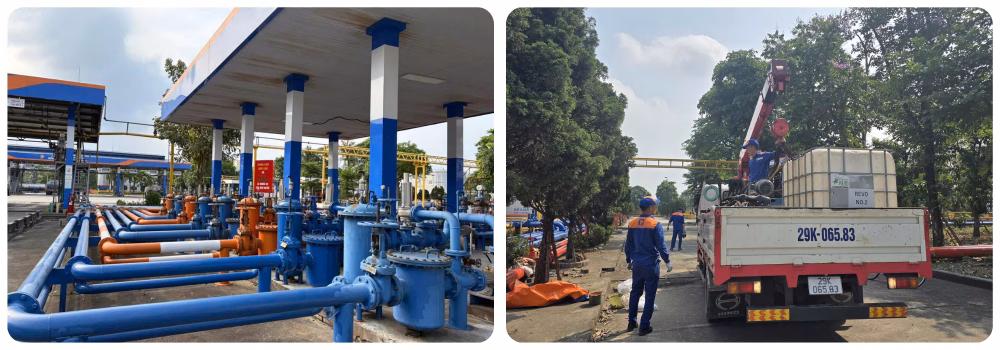 Công tác vận hành kỹ thuật chuẩn xác tại hệ thống kho chứa