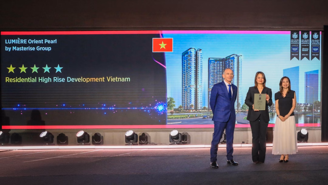 Việc liên tục được vinh danh tại APPA minh chứng cho năng lực định chuẩn bất động sản hàng hiệu của Masterise Homes